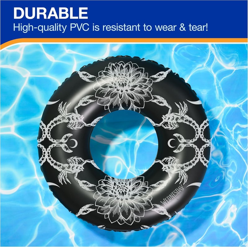 SwimWays طوف السباحة الأربعاء، طوفات سباحة قابلة للنفخ وألعاب بركة للأطفال، ملحقات بركة السباحة وضروريات الشاطئ للمراهقين من عمر 14 عامًا وما فوق - Image 4